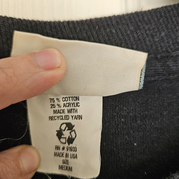 Mt. Rushmore Black Graphic T-Shirt | Green Brand Recycled | M - Picture 4 of 8